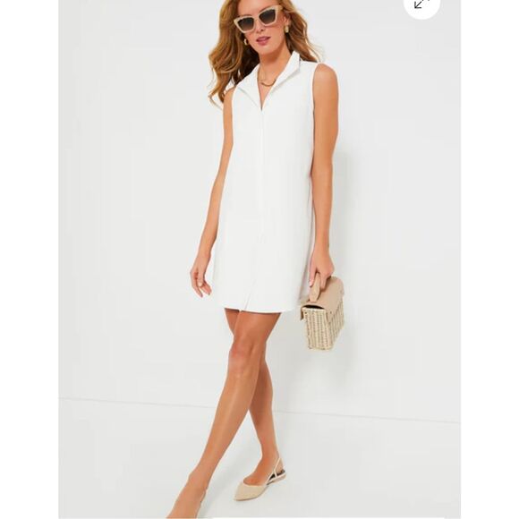 Tuckernuck Dresses & Skirts - Tuckernuck White Sleeveless Charlie Dress M